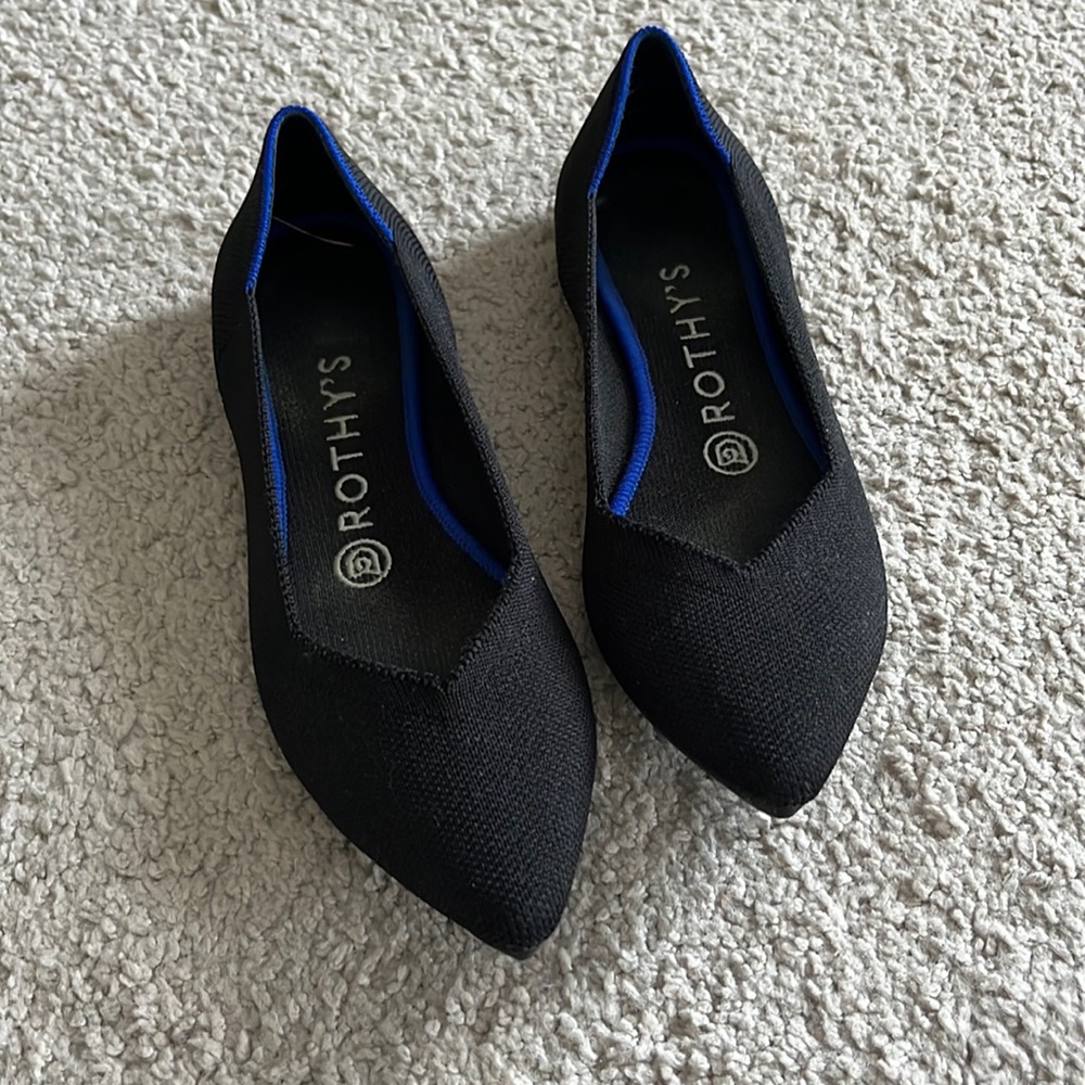 Rothy’s Black Point Flats - size 7
